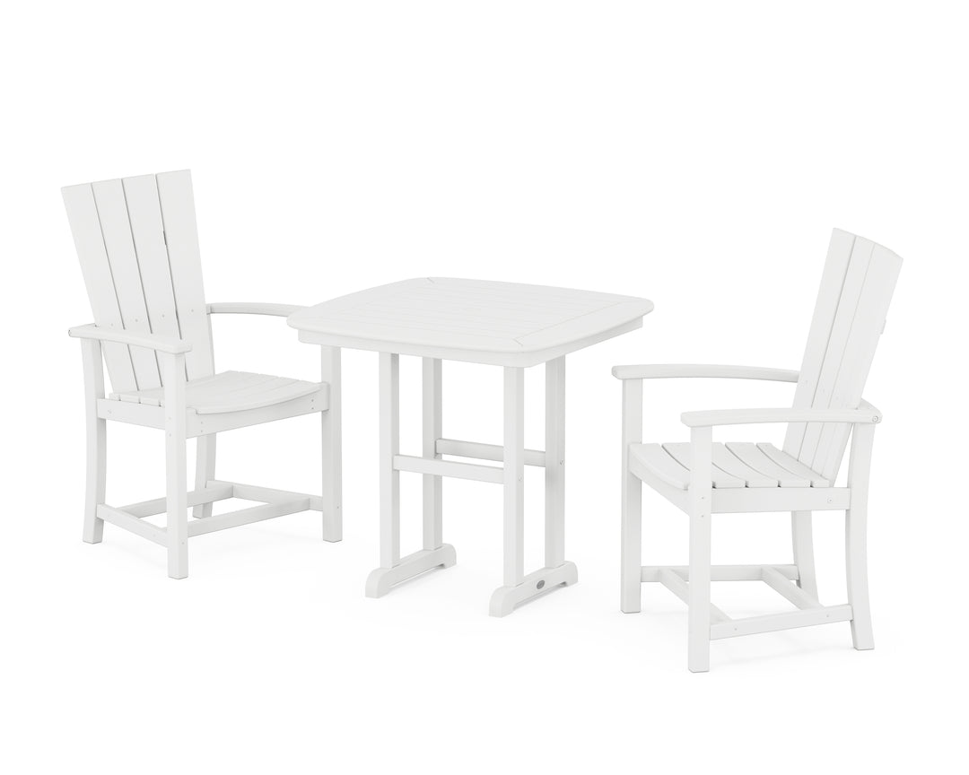 POLYWOOD® Quattro 3-Piece Dining Set