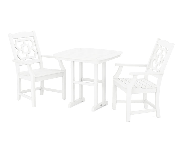 Martha Stewart by POLYWOOD® Chinoiserie 3-Piece Dining Set