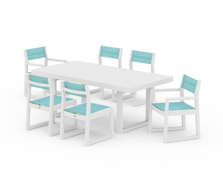 POLYWOOD® EDGE Sling 7-Piece Dining Set