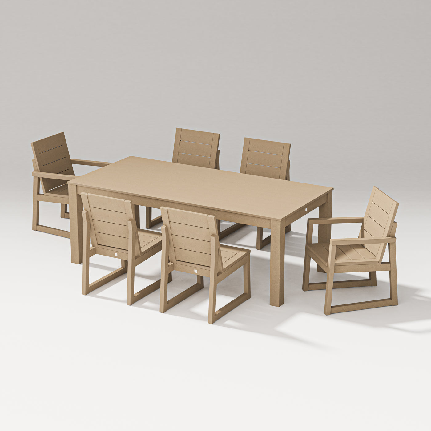 Elevate 7-Piece Parsons Table Dining Set