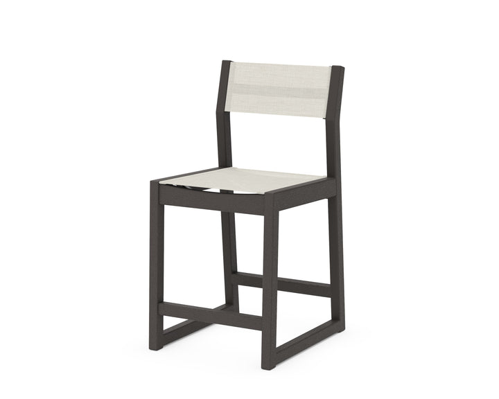 POLYWOOD® EDGE Sling Counter Side Chair