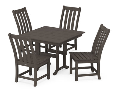 Vineyard Side Chair 5-Piece Farmhouse Dining Set