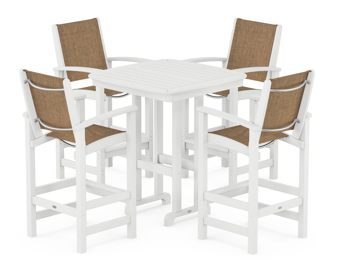 POLYWOOD® Coastal 5-Piece Bar Set