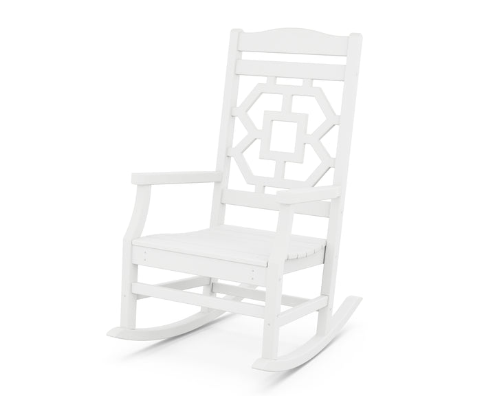 Martha Stewart by POLYWOOD® Chinoiserie Rocking Chair
