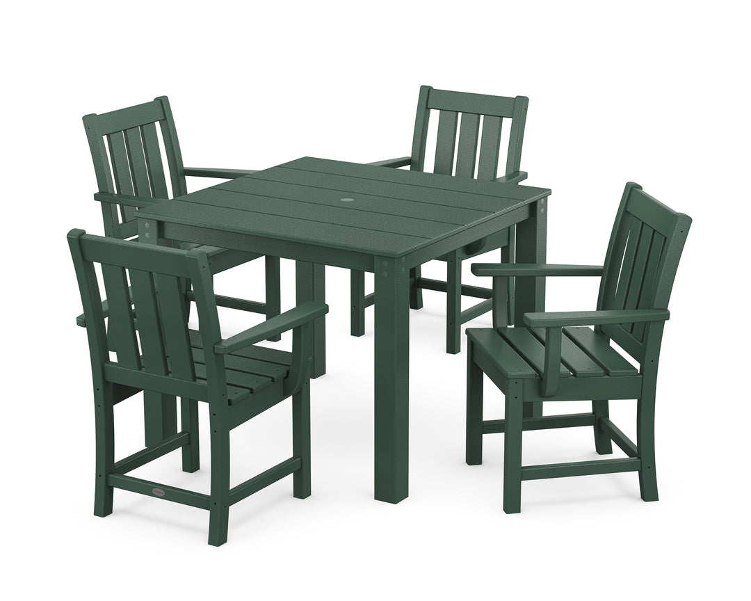 POLYWOOD® Oxford 5-Piece Parsons Dining Set