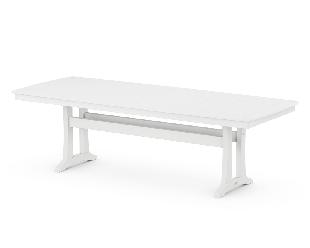 POLYWOOD® Nautical Trestle 39" x 97" Dining Table