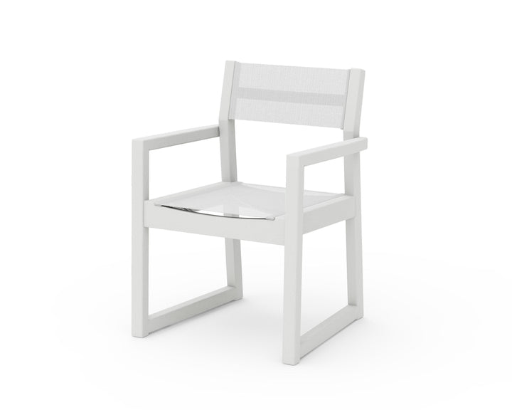 POLYWOOD® EDGE Sling Dining Arm Chair