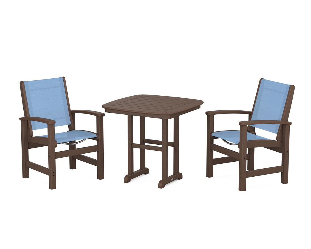 POLYWOOD® Coastal 3-Piece Dining Set