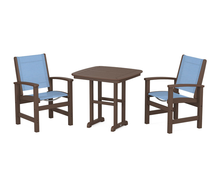 POLYWOOD® Coastal 3-Piece Dining Set