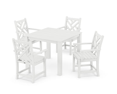 Chippendale 5-Piece Parsons Dining Set