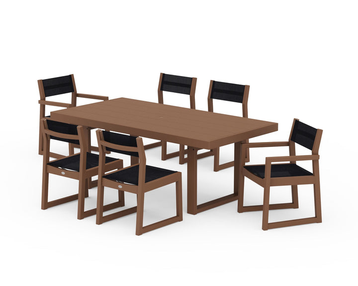 POLYWOOD® EDGE Sling 7-Piece Dining Set
