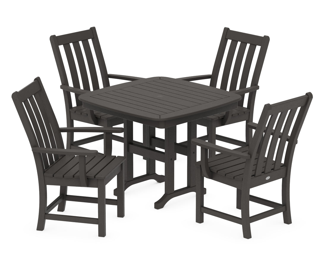 POLYWOOD® Vineyard 5-Piece Dining Set
