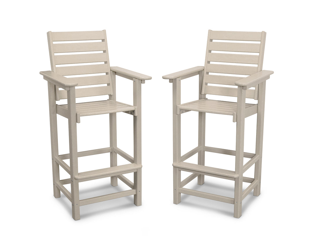 POLYWOOD® Captain Bar Chair Duo