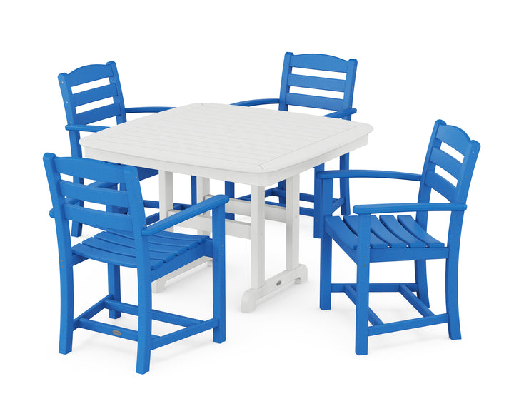 POLYWOOD® La Casa Café 5-Piece Dining Set with Trestle Legs