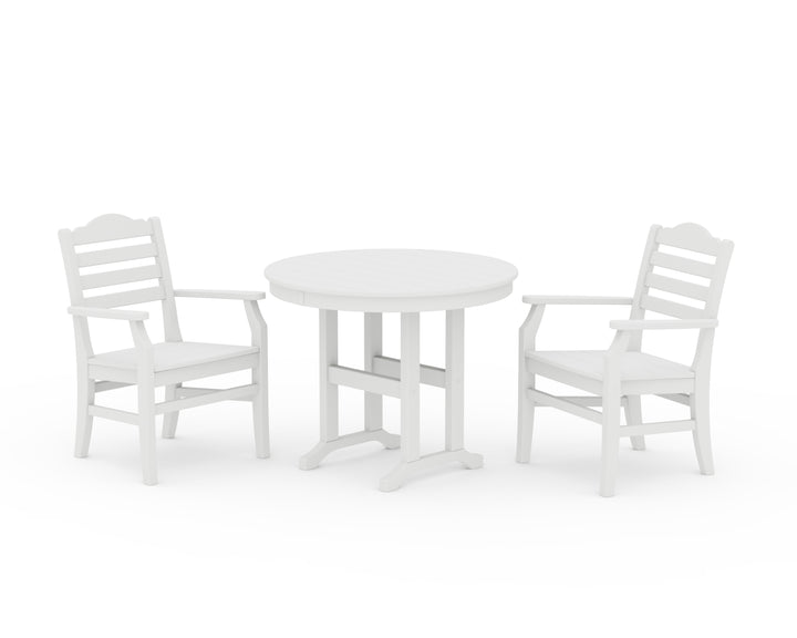 POLYWOOD® Savannah 3-Piece Farmhouse Dining Set
