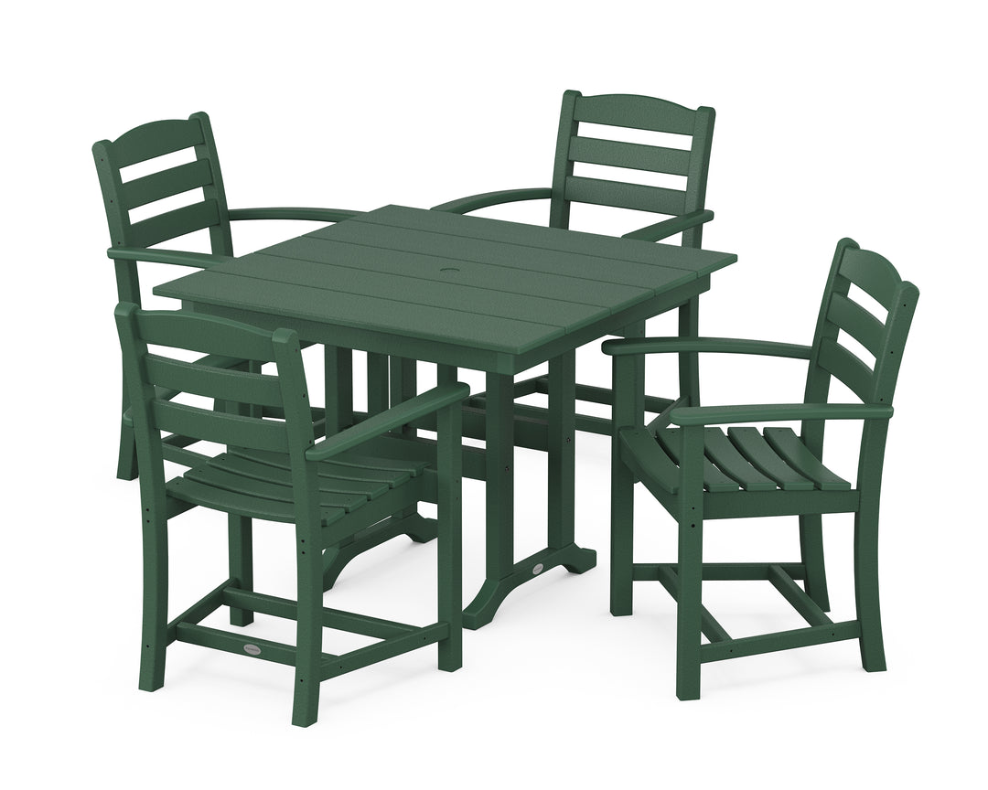 POLYWOOD® La Casa Café 5-Piece Farmhouse Dining Set