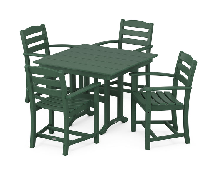 POLYWOOD® La Casa Café 5-Piece Farmhouse Dining Set
