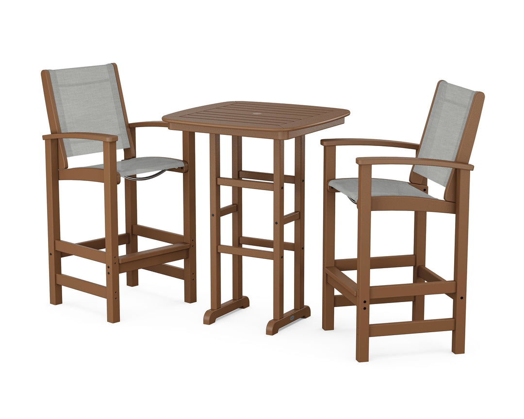 POLYWOOD® Coastal 3-Piece Bar Set