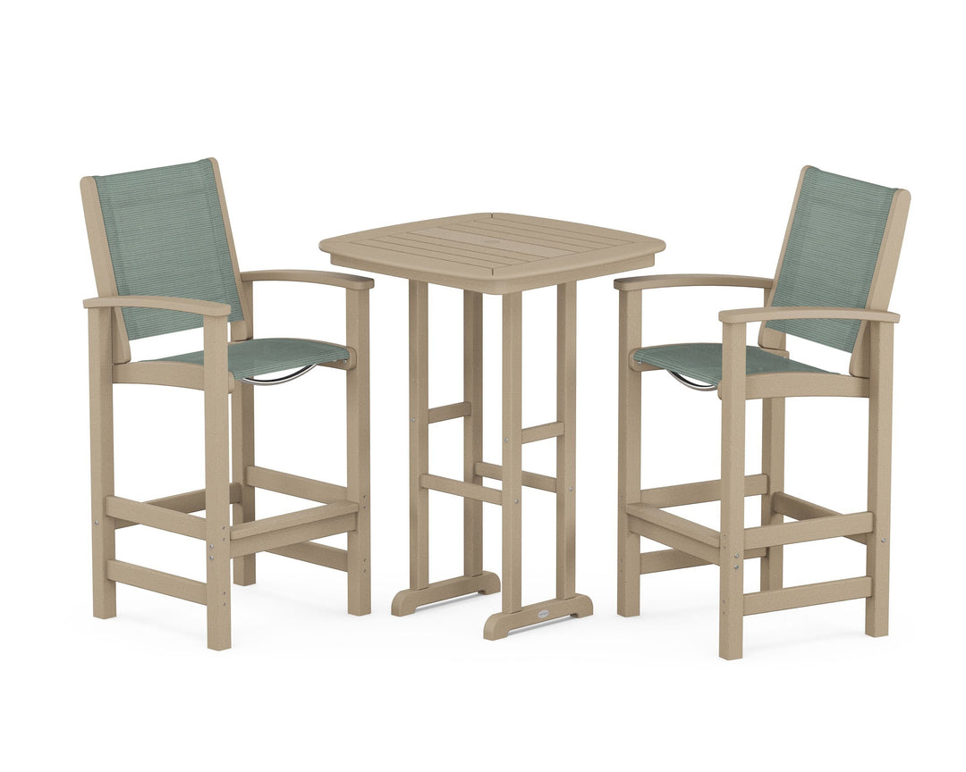 POLYWOOD® Coastal 3-Piece Bar Set