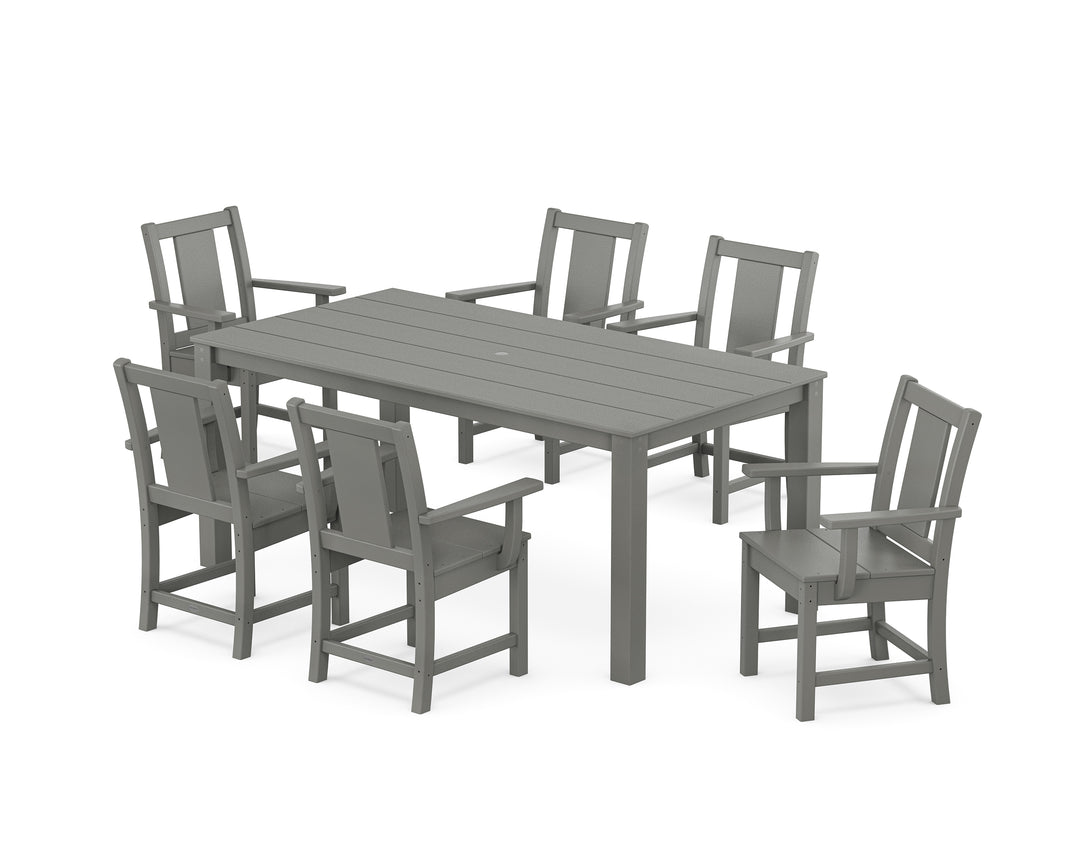 POLYWOOD® Prairie Arm Chair 7-Piece Parsons Dining Set
