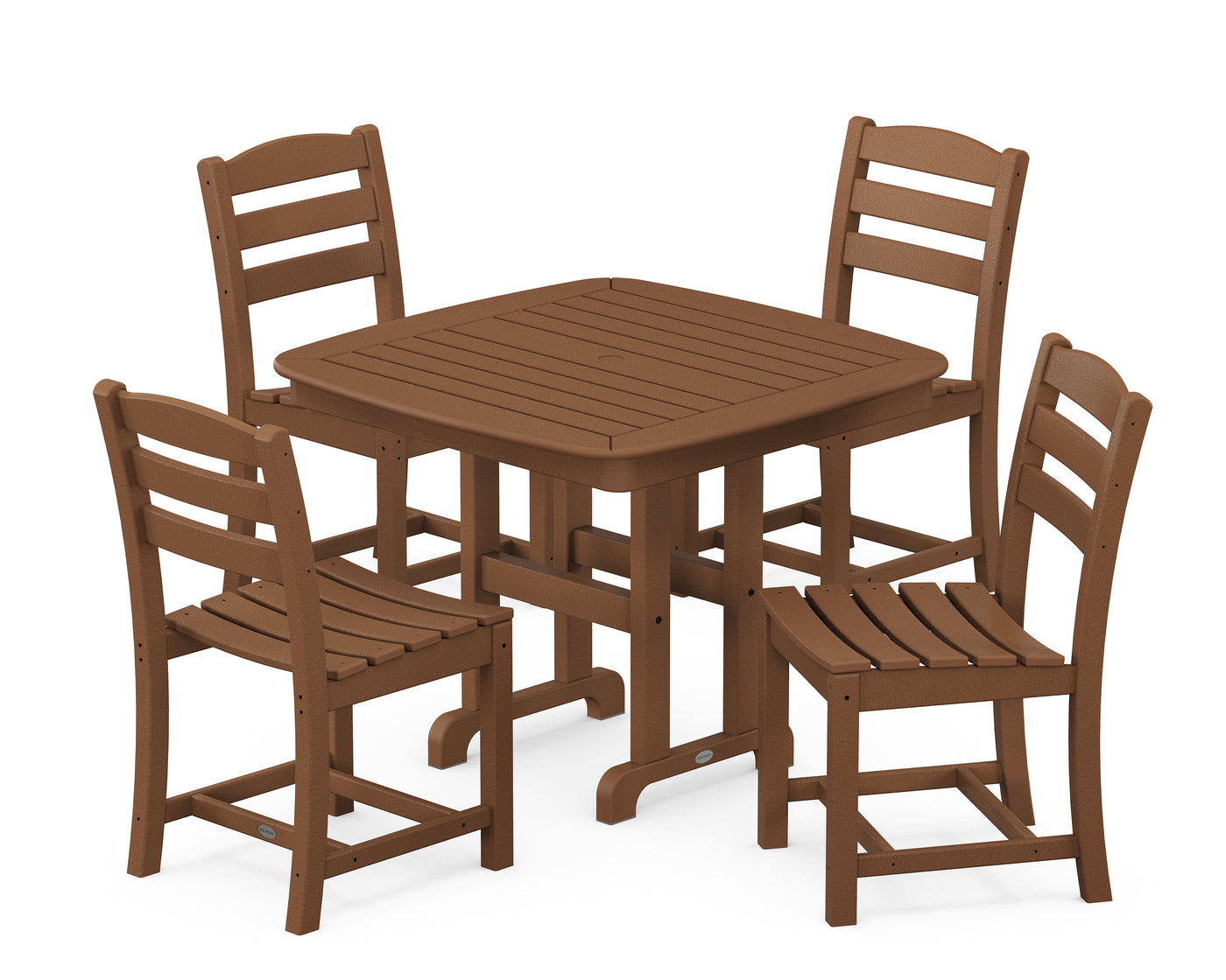 La Casa CafŽ 5-Piece Side Chair Dining Set