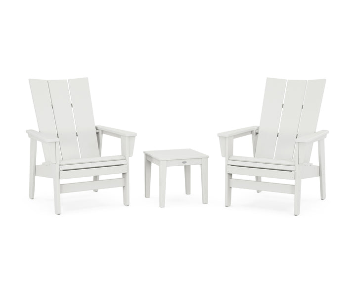 POLYWOOD® 3-Piece Modern Grand Upright Adirondack Set