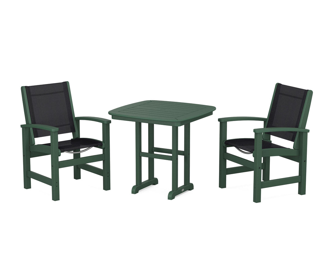 POLYWOOD® Coastal 3-Piece Dining Set