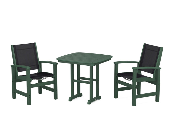POLYWOOD® Coastal 3-Piece Dining Set