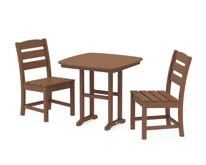 POLYWOOD® Lakeside Side Chair 3-Piece Dining Set