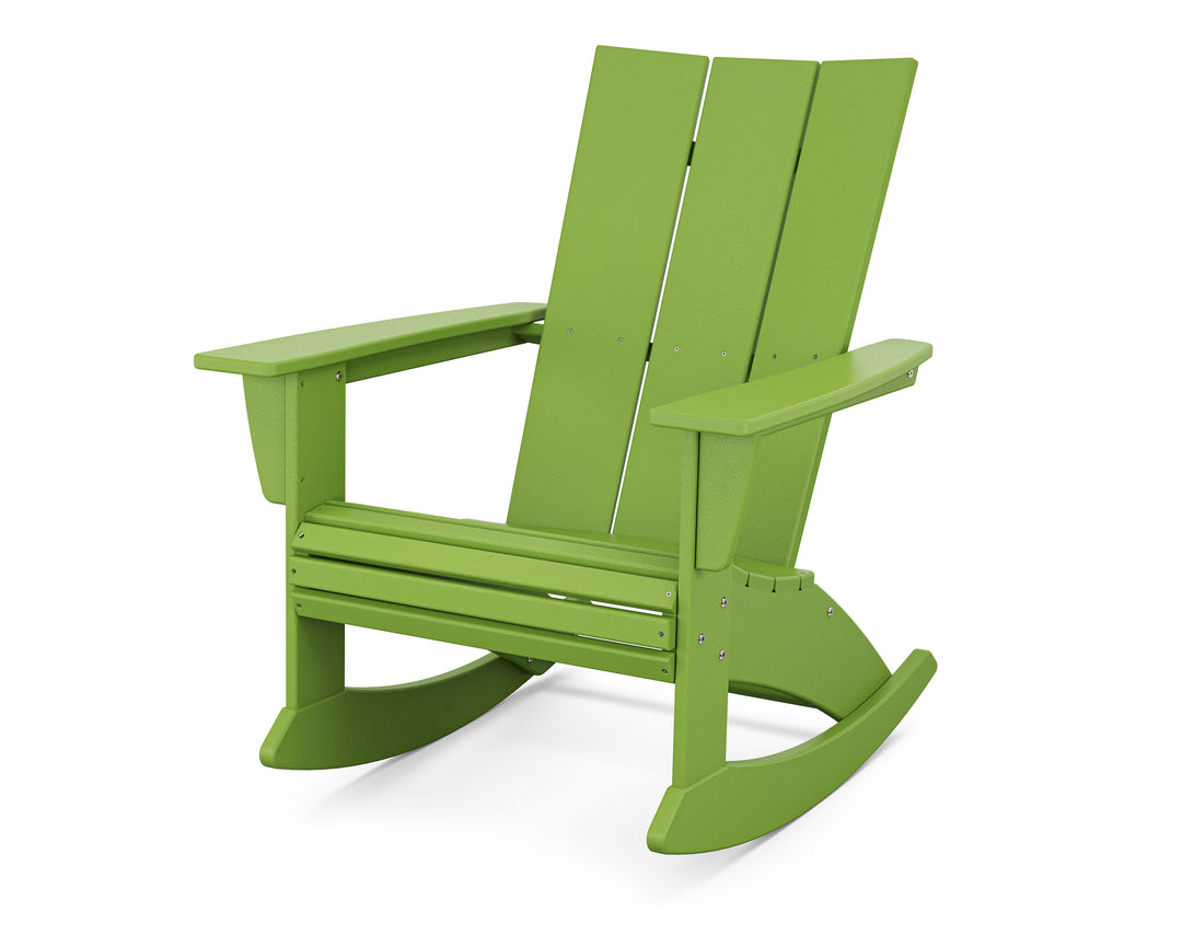 POLYWOOD® Modern Curveback Adirondack Rocking Chair