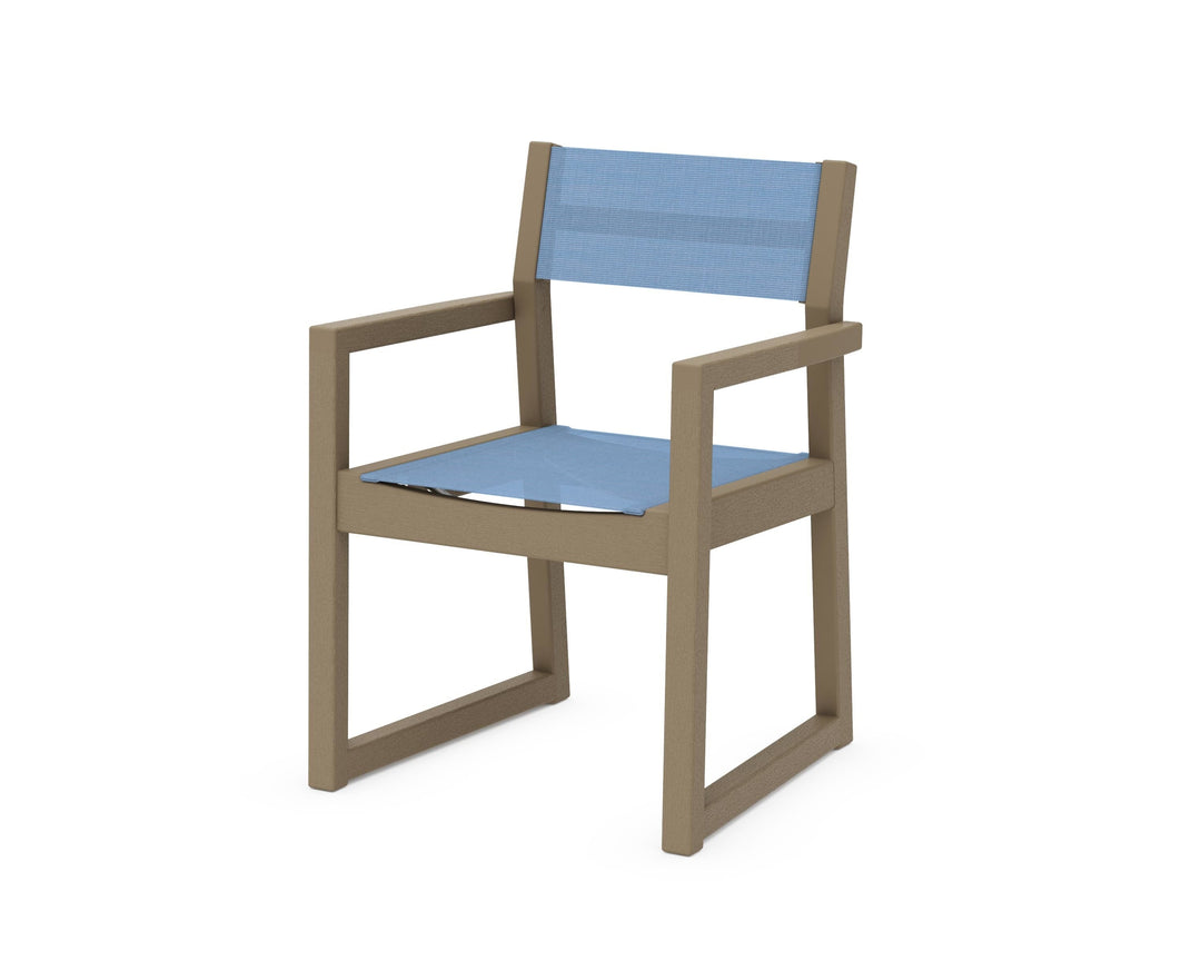 POLYWOOD® EDGE Sling Dining Arm Chair
