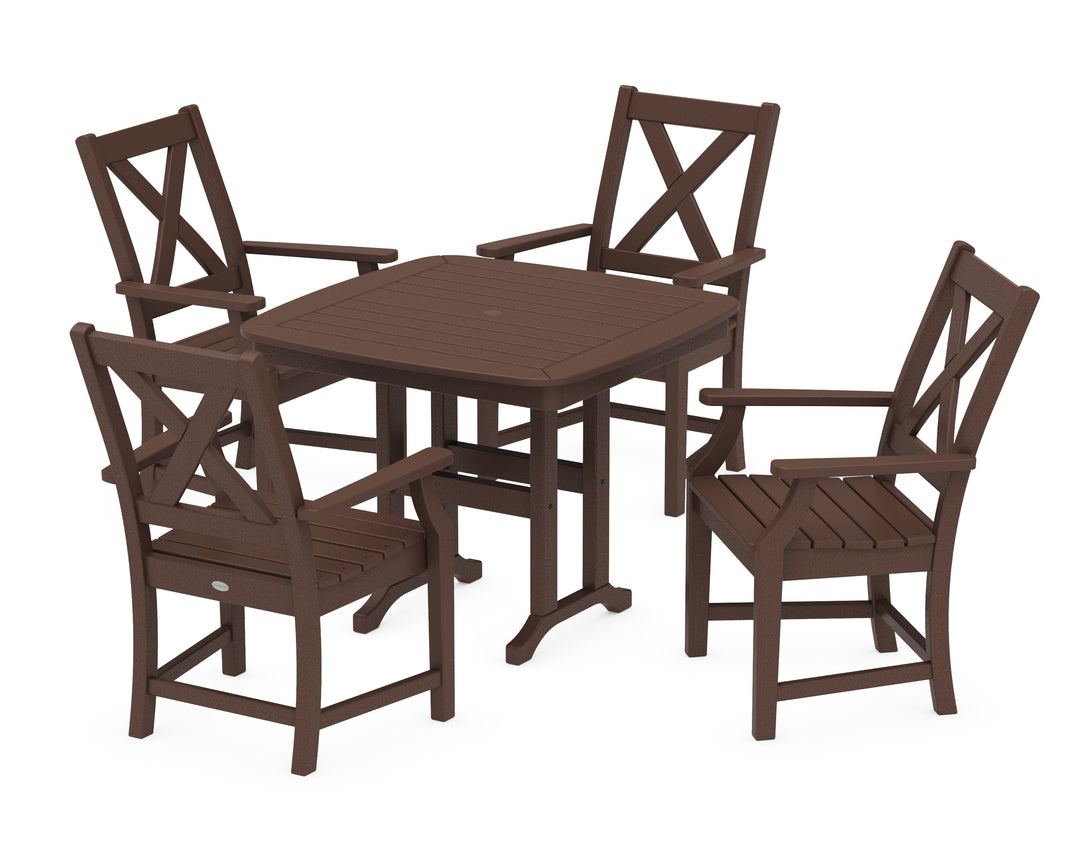 POLYWOOD® Braxton 5-Piece Dining Set