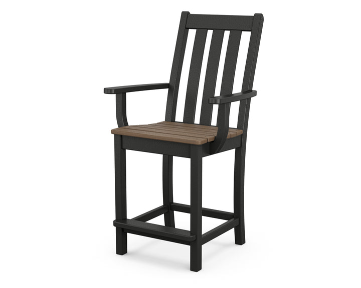 POLYWOOD® Vineyard Counter Arm Chair