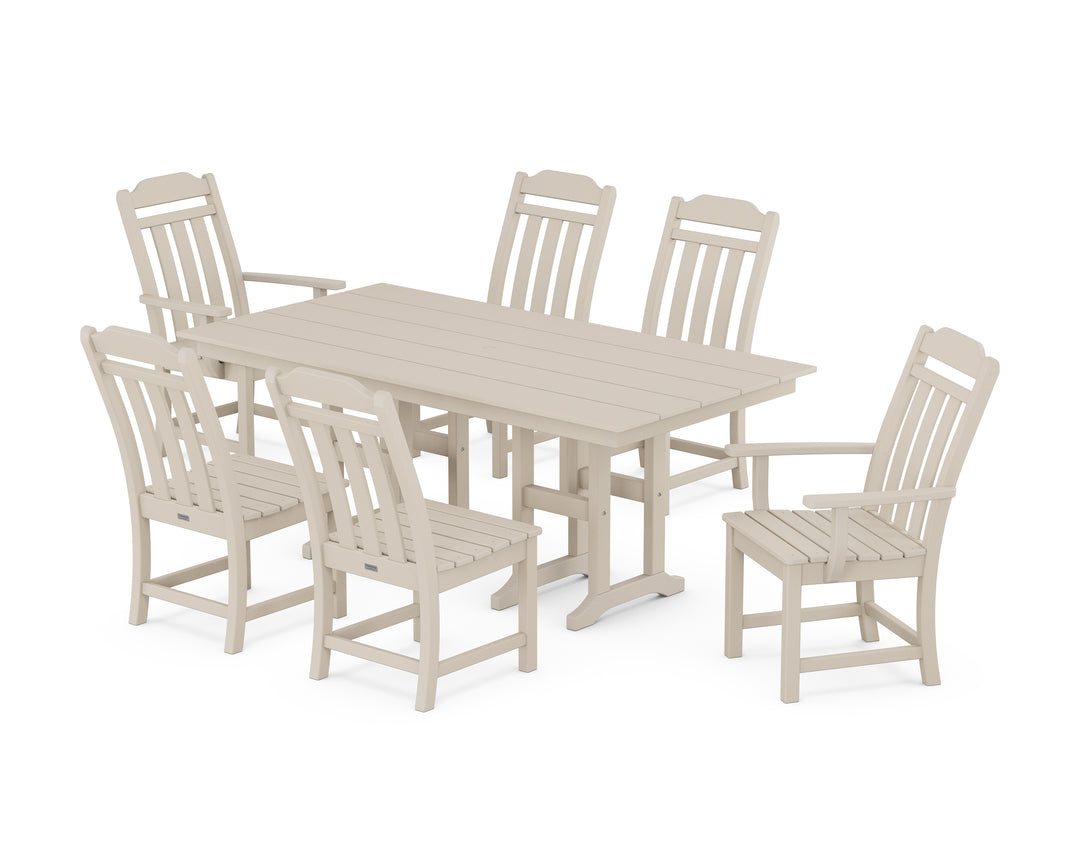 Country Living Cottage 7-Piece Farmhouse Dining Set