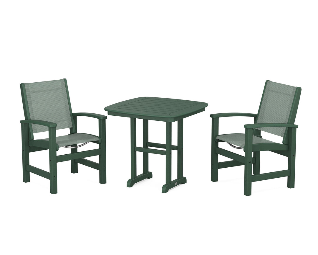 POLYWOOD® Coastal 3-Piece Dining Set