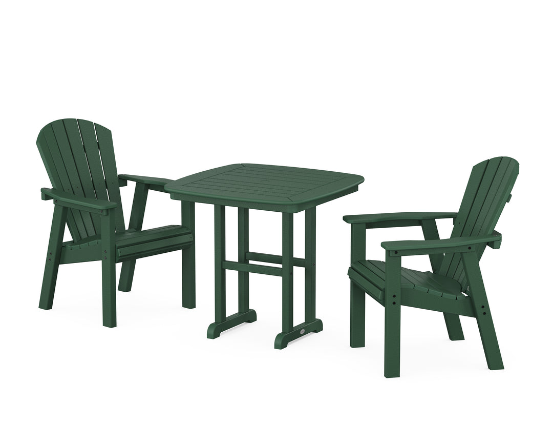 POLYWOOD® Seashell 3-Piece Dining Set