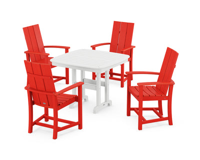 Modern Adirondack 5-Piece Dining Set