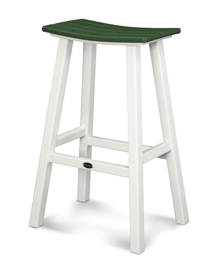 POLYWOOD® Contempo 30" Saddle Bar Stool