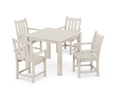 Traditional Garden 5-Piece Parsons Dining Set