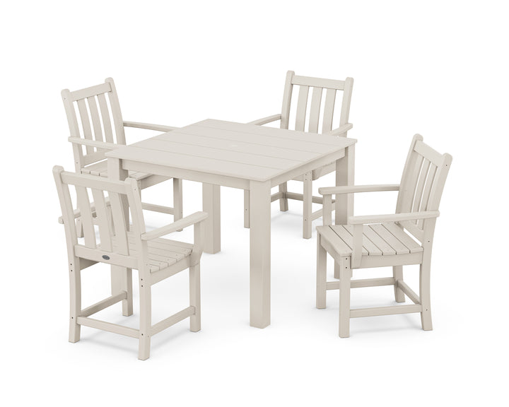 POLYWOOD® Traditional Garden 5-Piece Parsons Dining Set