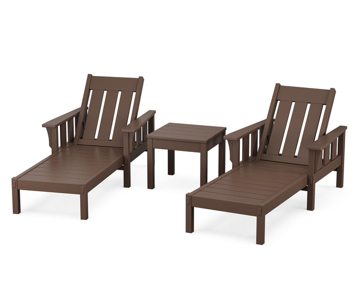 Martha Stewart by POLYWOOD® Acadia 3-Piece Chaise Set