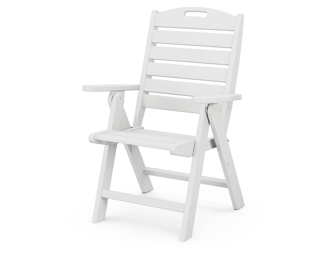 POLYWOOD® Nautical Folding Highback Chair
