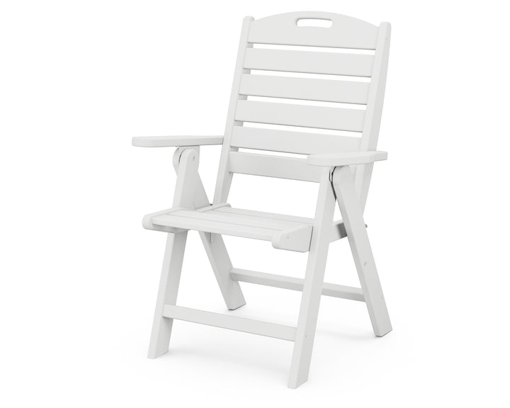 POLYWOOD® Nautical Folding Highback Chair