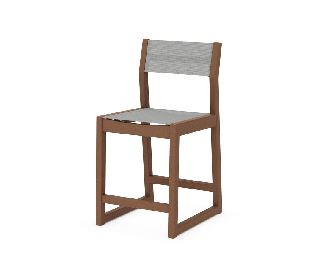 POLYWOOD® EDGE Sling Counter Side Chair