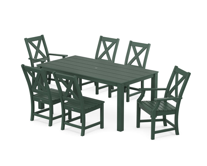 POLYWOOD® Braxton 7-Piece Parsons Dining Set