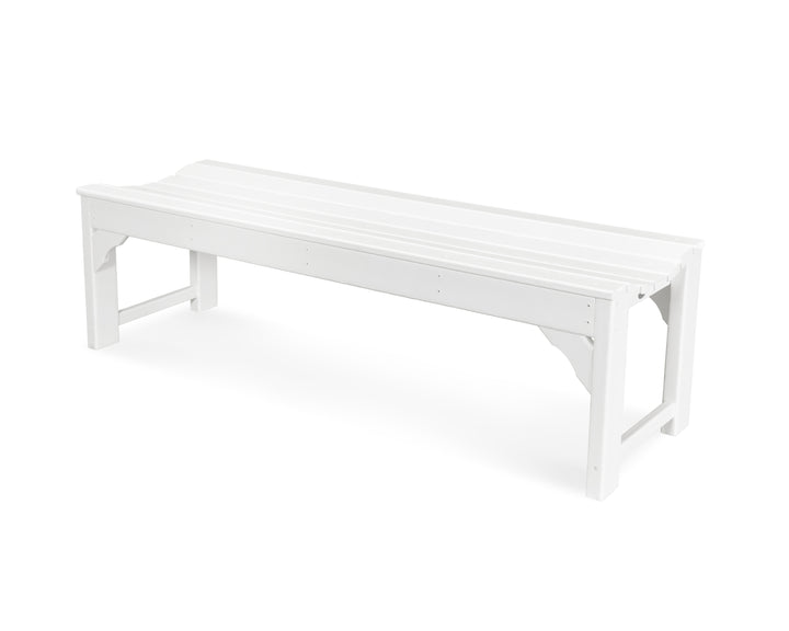 POLYWOOD® Traditional Garden 60" Backless Bench