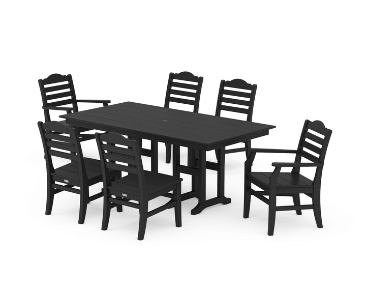 POLYWOOD® Savannah 7-Piece Farmhouse Dining Set