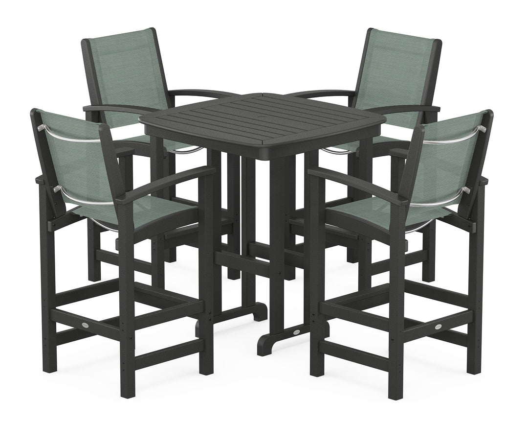 POLYWOOD® Coastal 5-Piece Bar Set