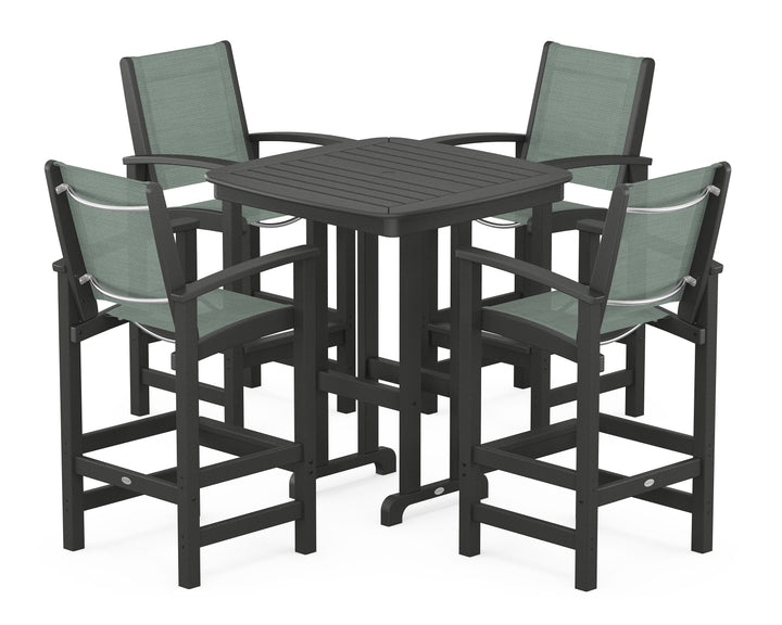 POLYWOOD® Coastal 5-Piece Bar Set