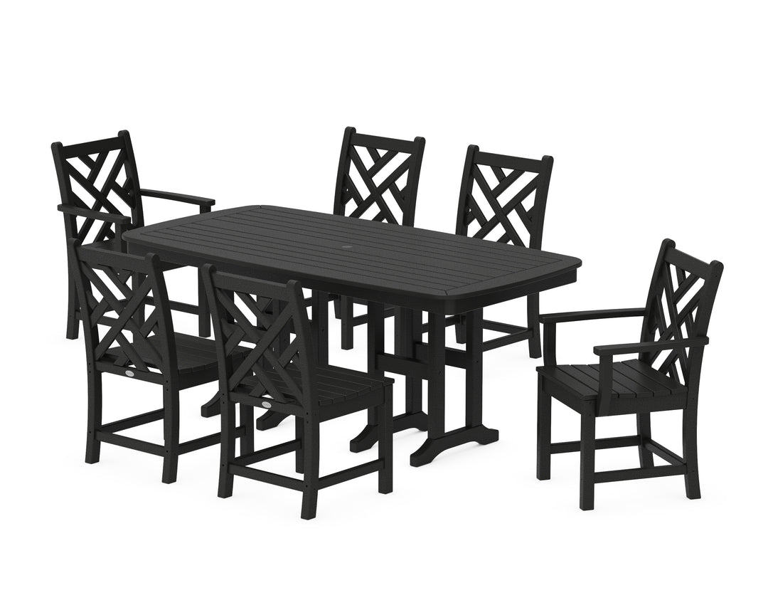 POLYWOOD® Chippendale 7-Piece Dining Set